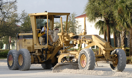 Modern Road Grader